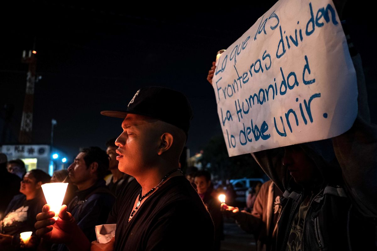 Viele Migranten nahmen auf dem Weg in die USA einen einmonatigen Marsch in Kauf.