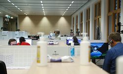 Auch das Kontakt-Tracing bleibt Teil der Covid-Strategie.