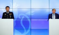 Lokales, Politik, Wirtschaft, Illustration, die Corona-Krise, Konferenz der Polizei, Lockerung der Ausgangsbeschränkung, Einschränkung, Kontaktbeschränkung,  Foto: Anouk Antony/Luxemburger Wort