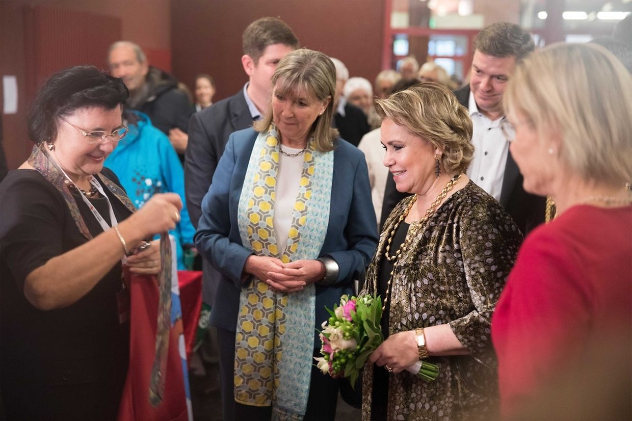 Der "Bazar" des Roten Kreuzes.