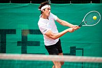 Alex Knaff / Tennis, Finale Seat League / 10.07.2021 / Esch-Alzette / Foto: Christian Kemp