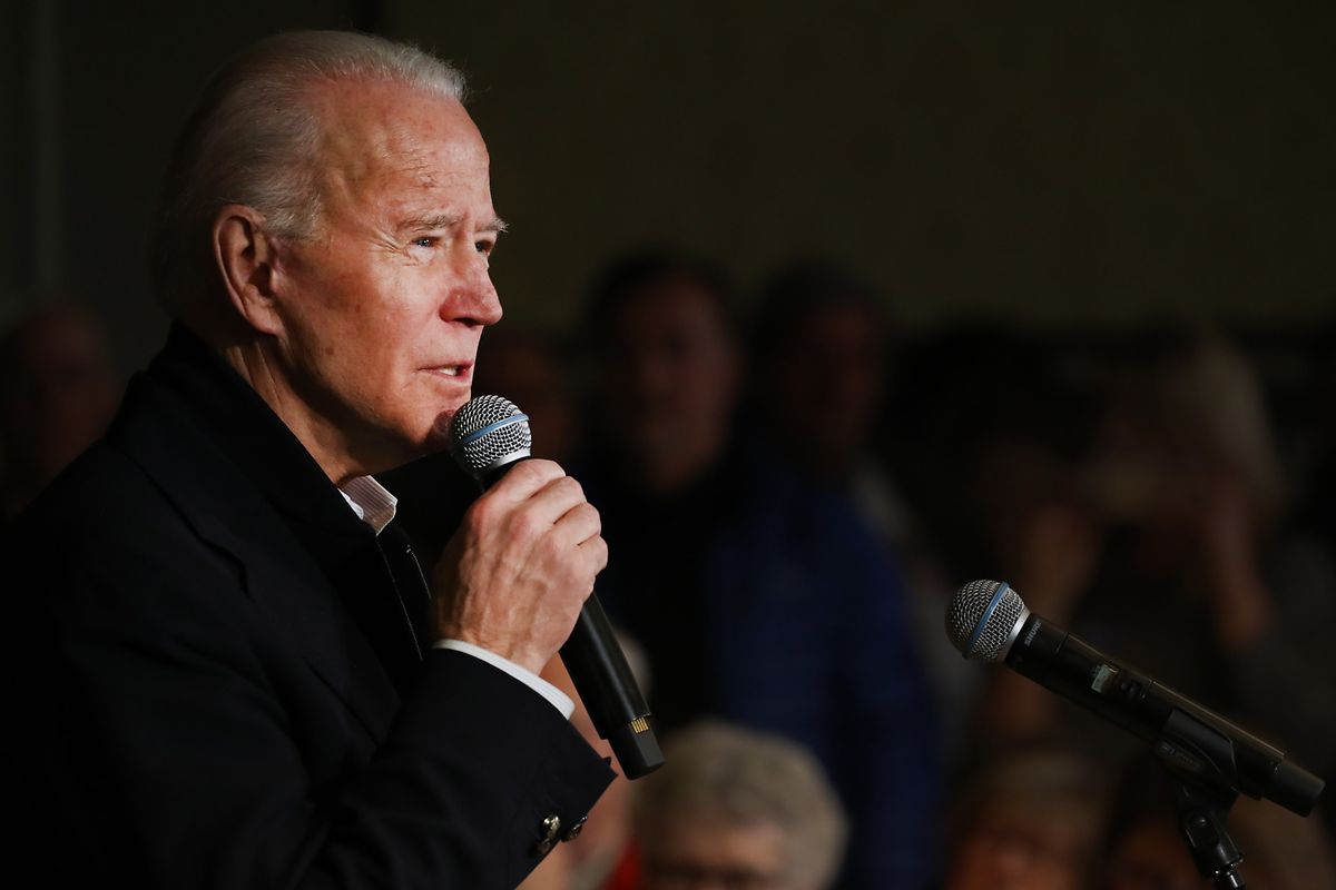 Der frühere Vizepräsident Joe Biden liegt in Iowa mit 15,8 Prozent derzeit auf Platz vier.