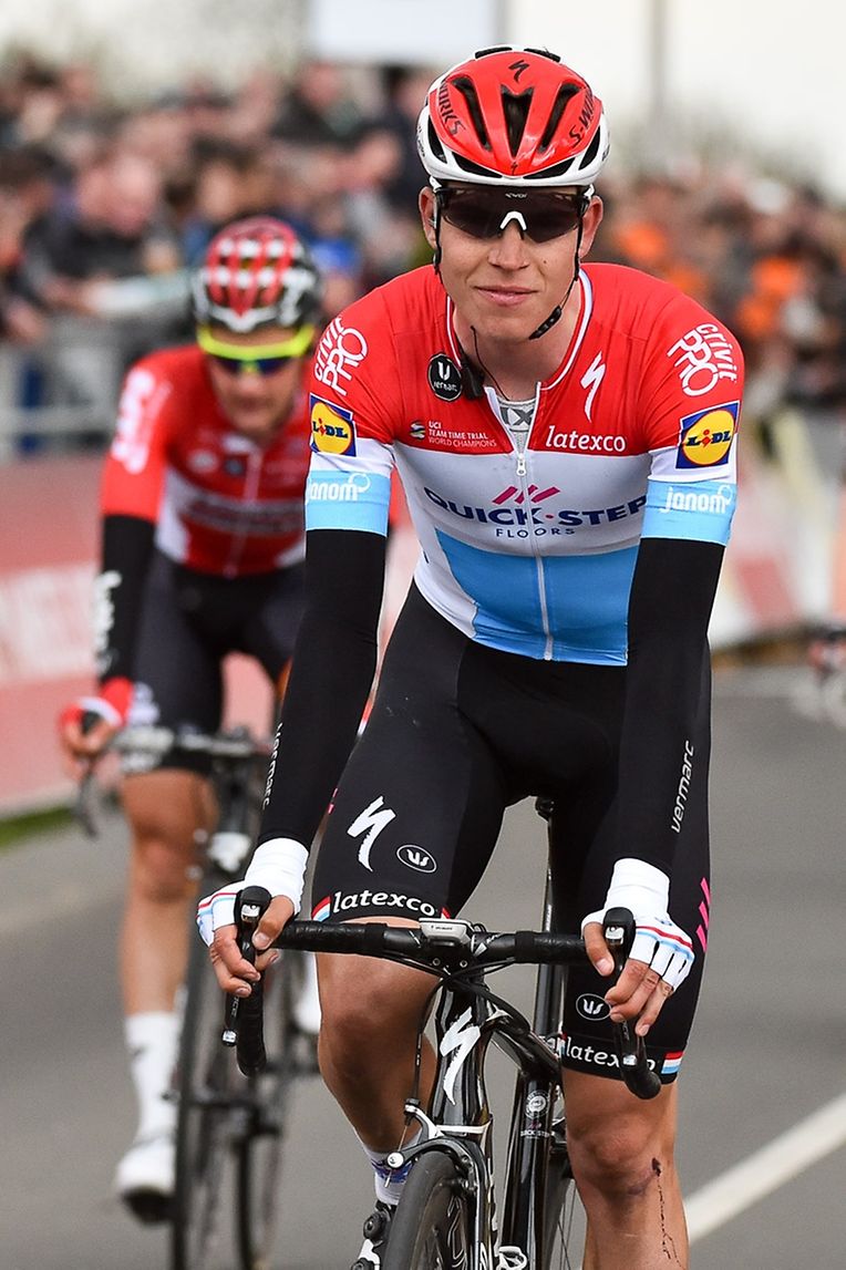 Bob Jungels (Quick-Step) war mit seinem Rennen zufrieden,