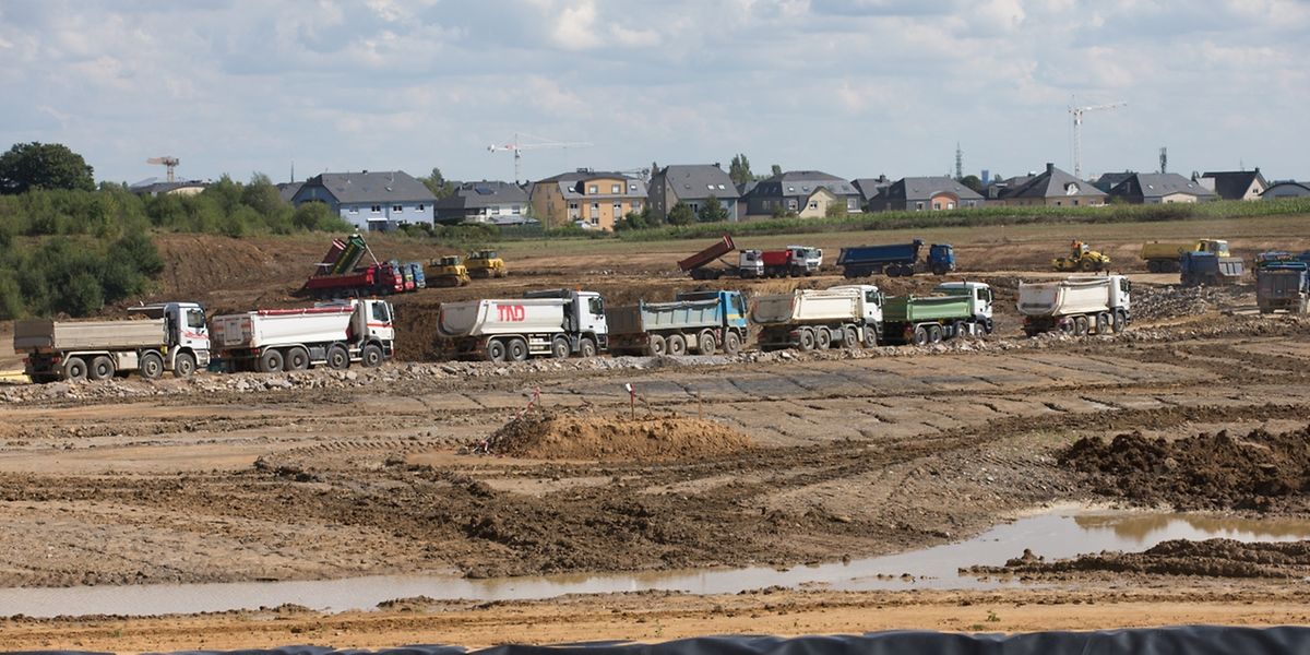 Die Bauschuttdeponie in Strassen ist seit Mai geöffnet.
