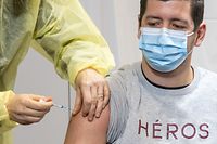 Lokales, Erste Impfungen, Pfizer, Covid-19, Coronavirus, Kevin Nazzaro, Foto: Chris Karaba/Luxemburger Wort