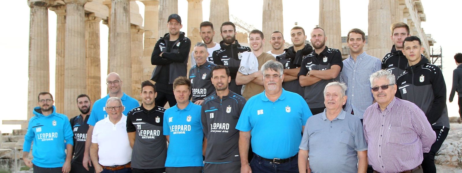 Die Düdelinger besichtigten die Akropolis.