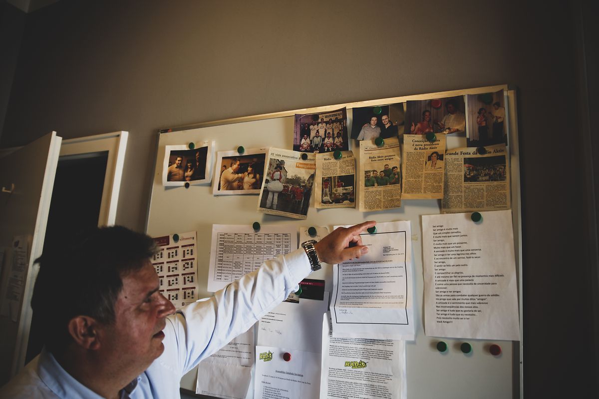 A rádio conta uma boa parte da história da vida de Domingos Pereira.