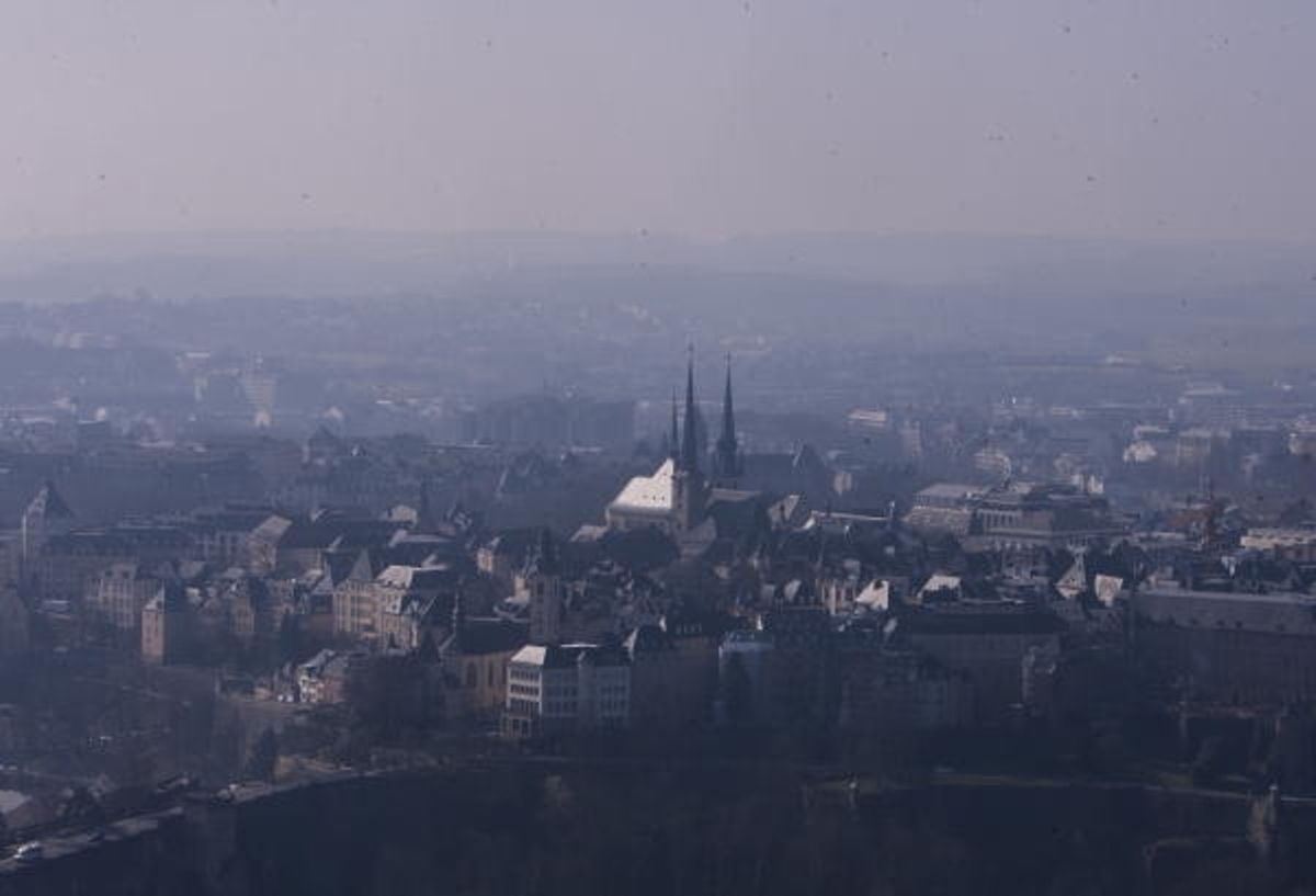 A haze over Luxembourg City (LT Archive)