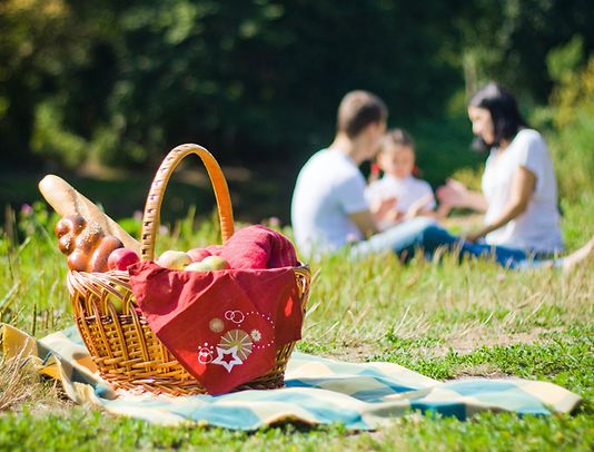 When the sun shines, there's nothing like a picnic lunch to get you out the house 