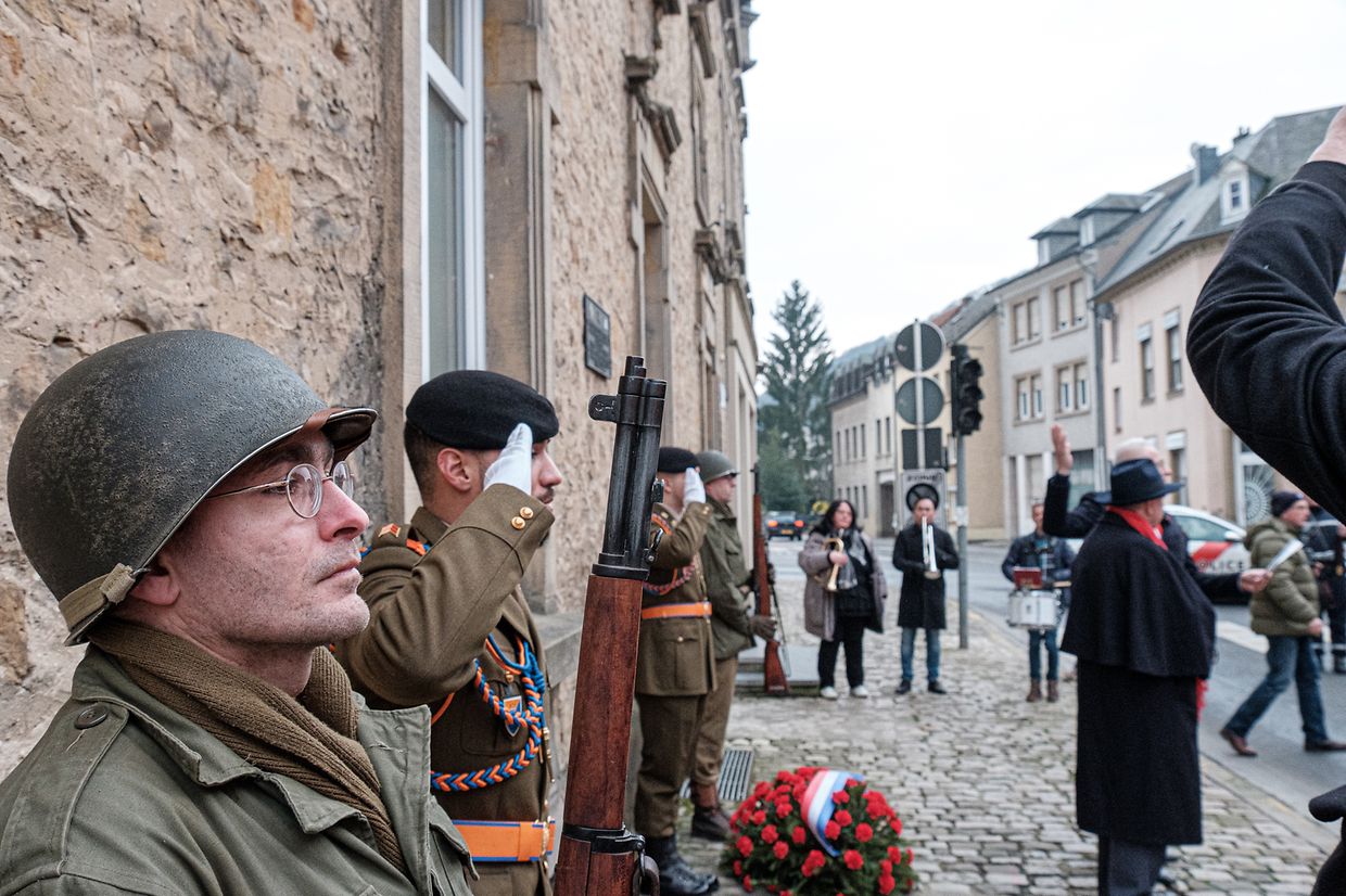 Ardennenoffensiv a Liberation vun Iechternach virum 75 Joer / Foto: Viktor Wittal