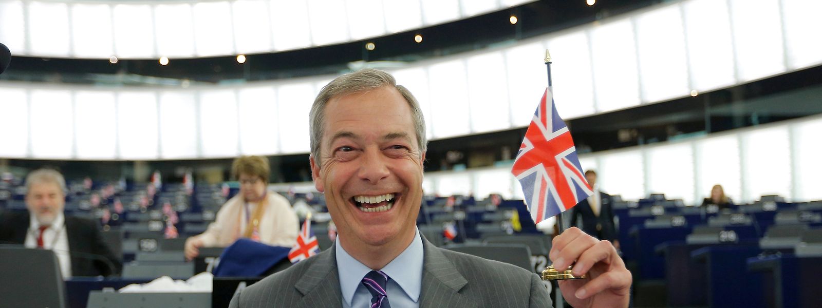 Nigel Farage: der bekannteste EU-Gegner der ganzen EU.