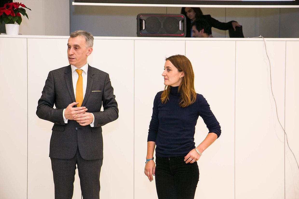 O crítico de cinema Raúl Reis foi o animador deste serão com a realizadora luso-francesa 