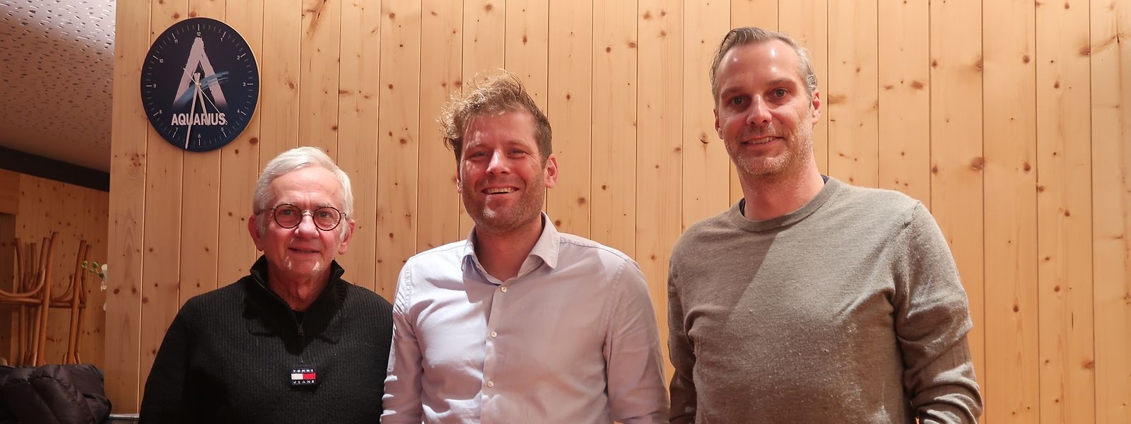 Neuer Schöffenrat: Jean-Marie Hermann, Bürgermeister Tim Karius und Philippe Gengler (von links) wollen sich jetzt an die Arbeit machen.