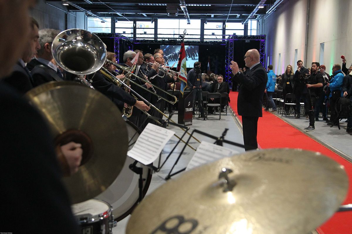 10.12.2017 Luxembourg, Kirchberg, Einweihung Tram, Tramsschienen, Mobilitéit , CFL, photo Anouk Antony