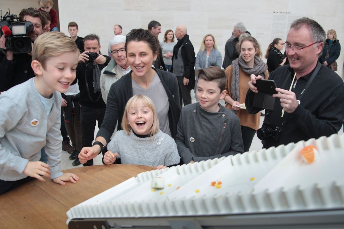 "Cloaca reloaded" des belgischen Künstlers Wim Delvoye.