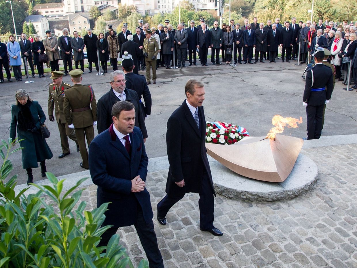 Die "Journée de la commémoration nationale" fand am Sonntag statt.