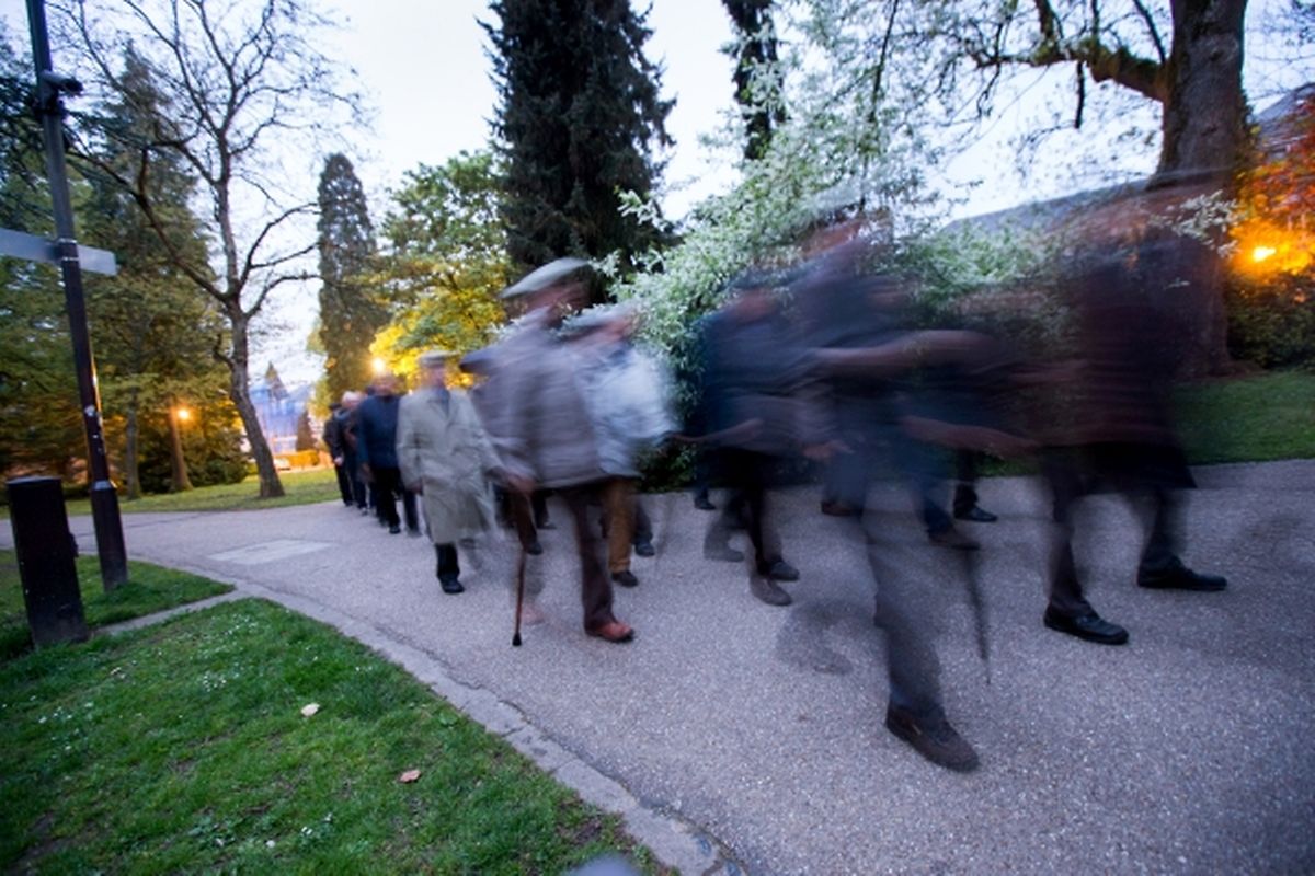 Nächtliche Männerwallfahrt mit Messe.