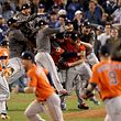 The jubilation among the Houston players knew no bounds.