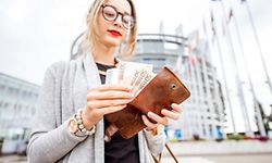 Europa Parlament Geld Euro - Shutterstock