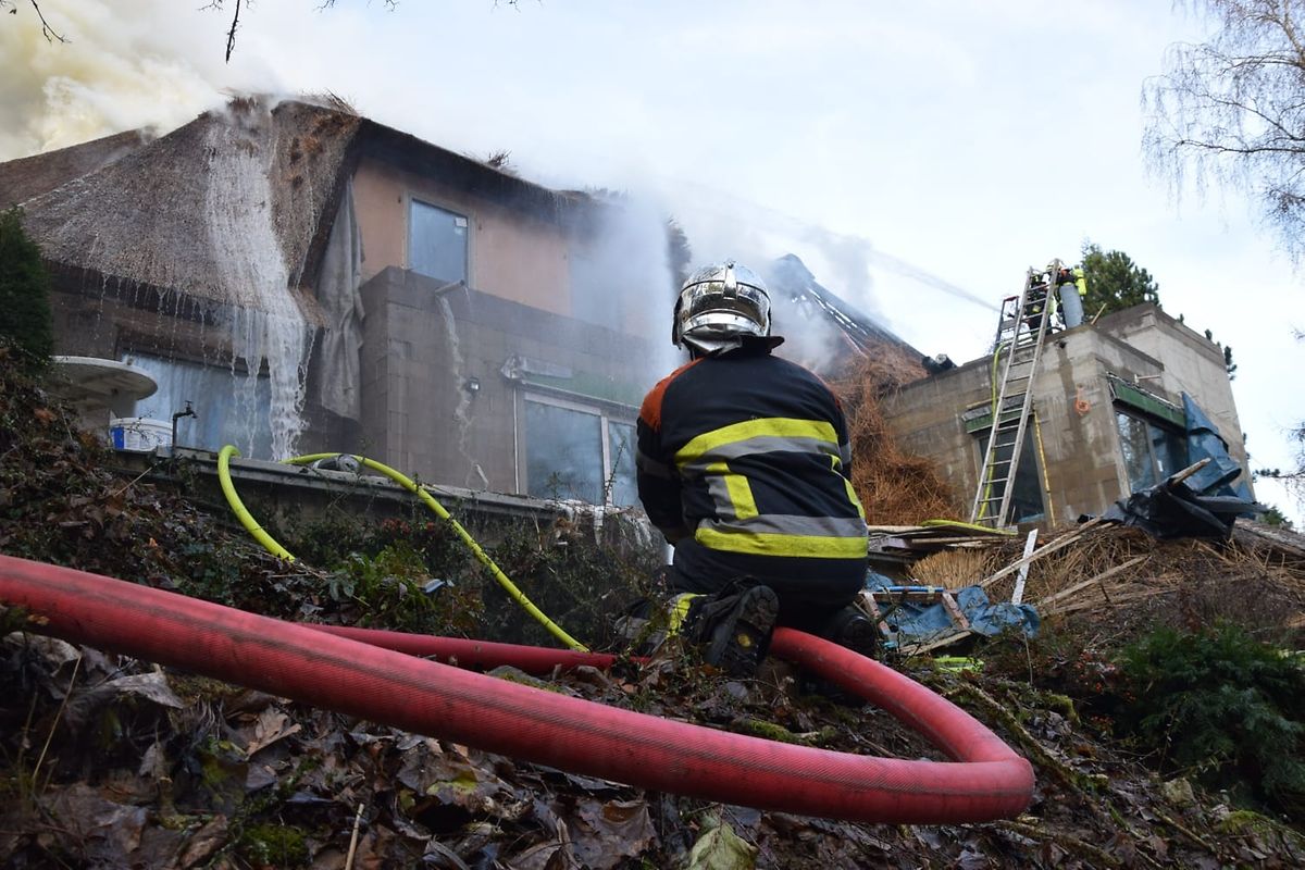 Bei dem Brand wurde niemand verletzt. 