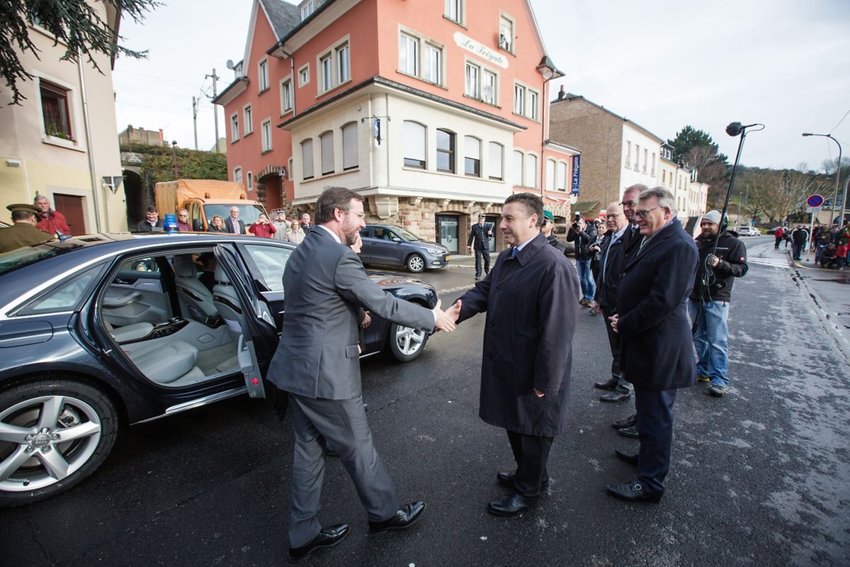 Schiffstaufe der neuen Elektro-Fähre “Sankta Maria II“.