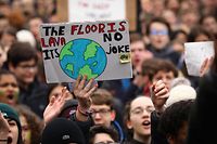 Lokales,Schülerstreik für besseren Klimaschutz.Foto: Gerry Huberty/Luxmburger Wort