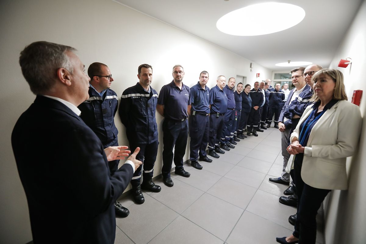 Die Zusammenarbeit von freiwilliger Feuerwehr und Protection civile hat begonnen. Eindrücke vom ersten Arbeitstag.