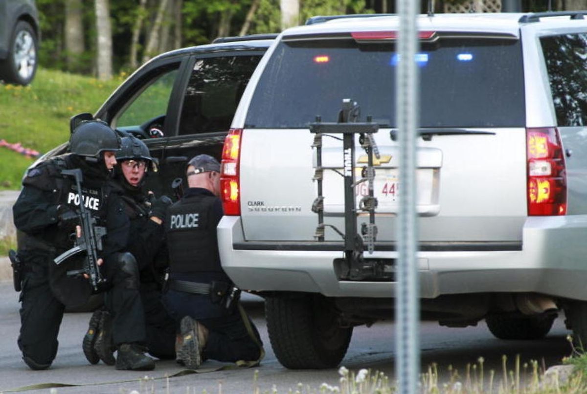 Canada In Massive Manhunt For Cops Killer