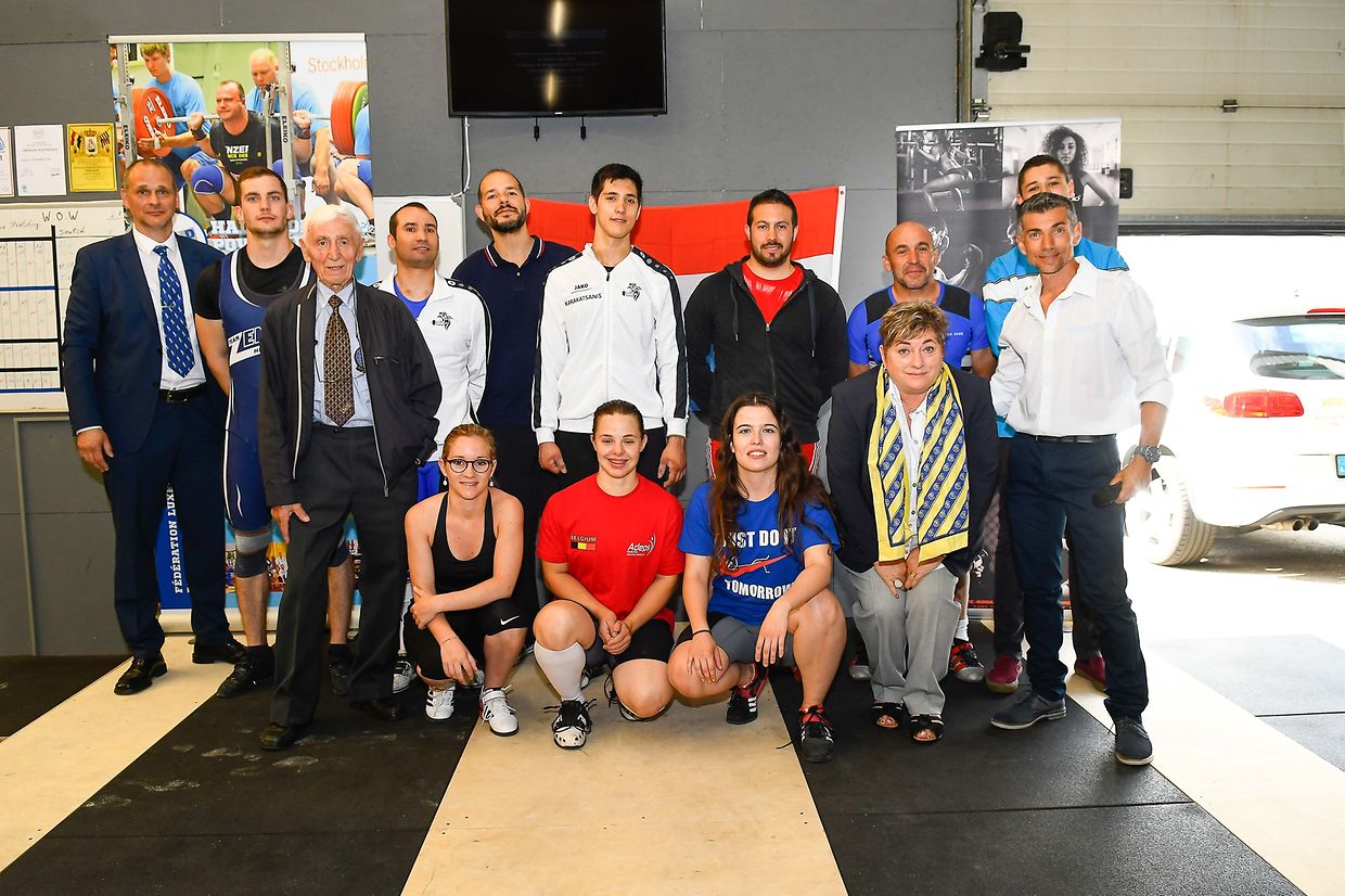 Les participants et les juges des Championnats nationaux 2017.