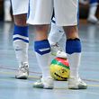 21 Fussball FutSal in Esch zwischen ALSS Futsal Team (weiss) und Futsal US Esch (blau) am 17.02.2013