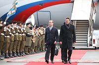 IPO.Visite officielle au Luxembourg du Premier ministre de la Fédétation de Russie,Dimitri Medvedev.Foto: Gerry Huberty/Luxemburger Wort