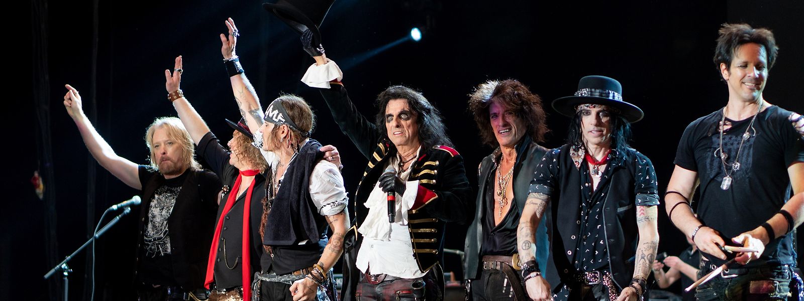 Hollywood Vampires "Meet and Greet" in der Rockhal für 1700 Euro