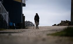 Castro Daire, 14/03/2021 - A aldeia de Codeçal foi dos poucos sítios em Portugal que o covid não entrou. A aldeia tem pouco mais de uma dezena de habitantes e esse foi um dos motivos para o contagio não se dar.(Rui Oliveira/Contacto)