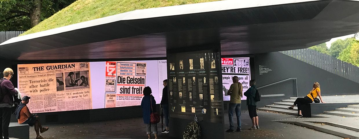Le mémorial du parc olympique de Munich est une réussite.