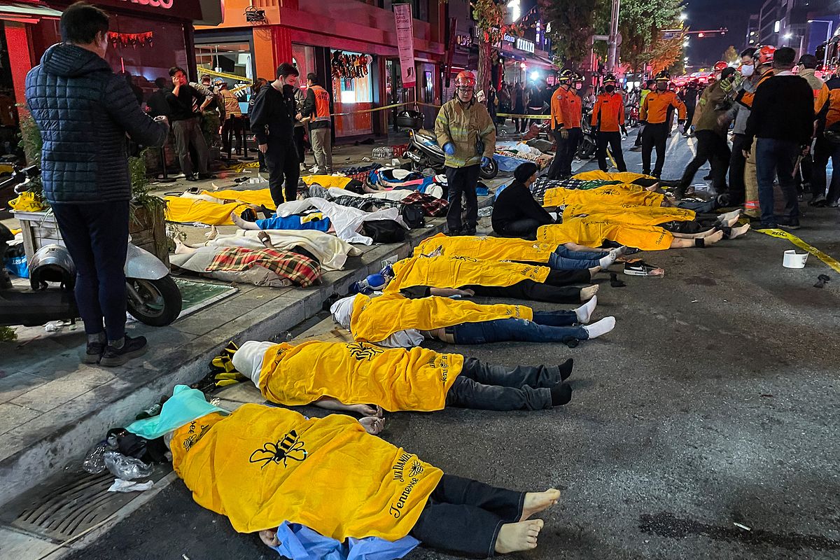 Over 150 dead in Seoul Halloween stampede