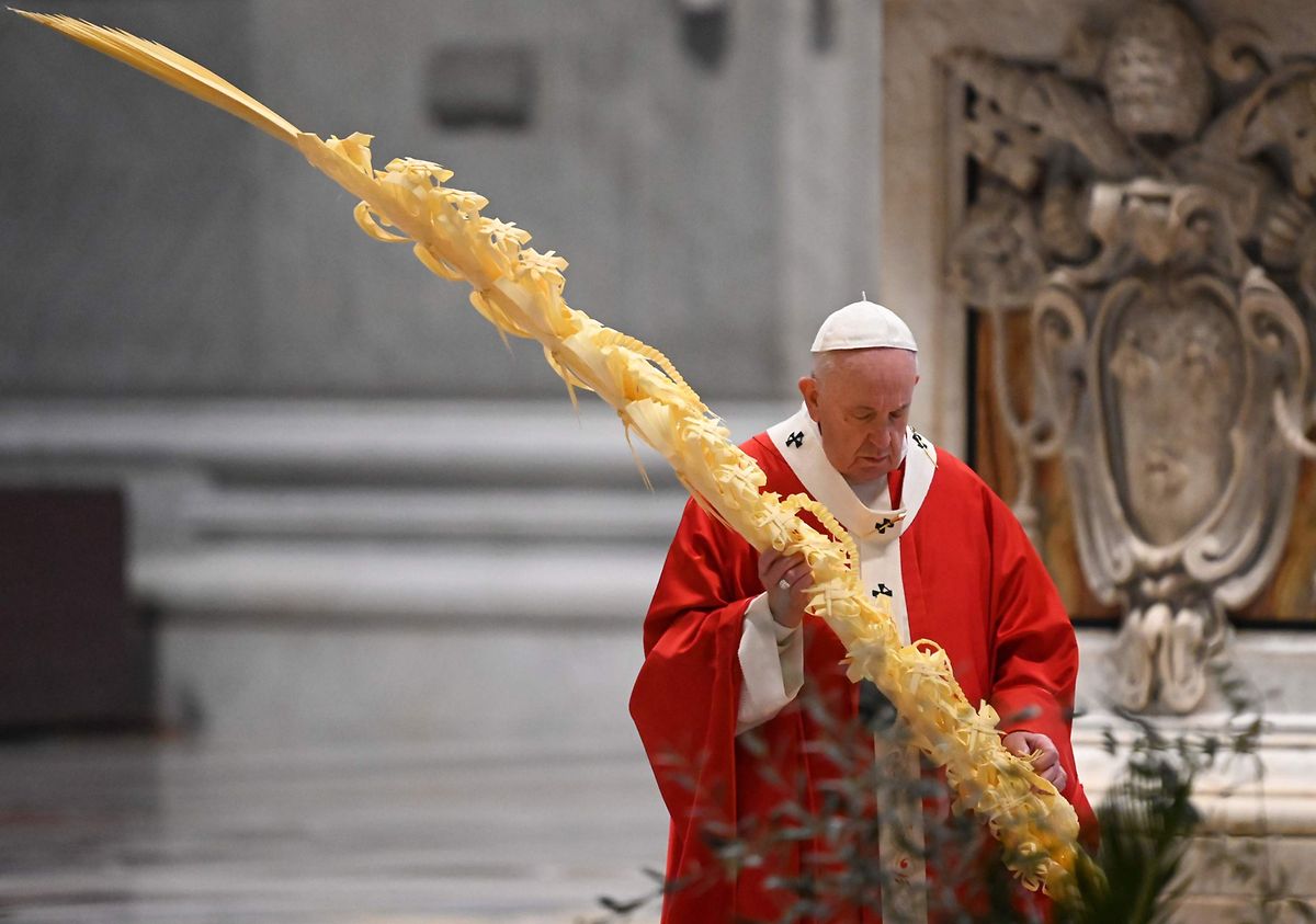 Auch Papst Franziskus hält seine Messen im Vatikan derzeit ohne die physische Anwesenheit von Gläubigen.