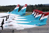 Wirtschaft, Luxair Flugzeuge, Findel, avions, foto: Chris Karaba/Luxemburger Wort