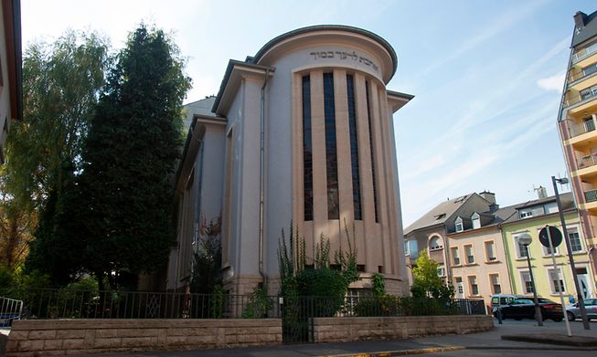 The synagogue in Esch-sur-Alzette 