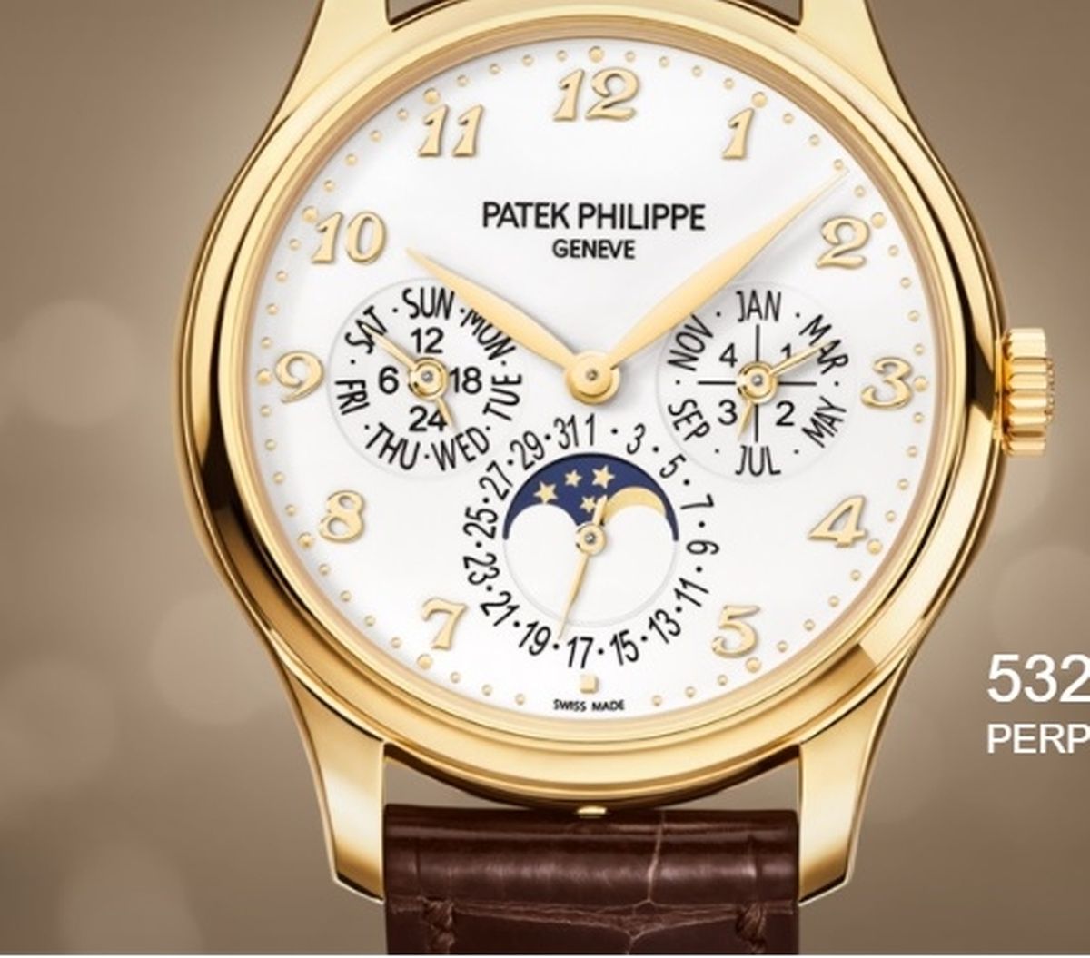Relógio Patek Philippe Perpetual Calendar