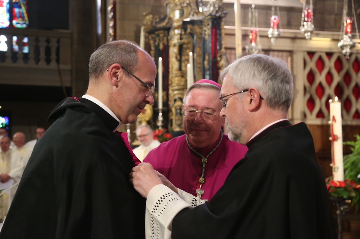 Messe für das Domkapitel, den Bischofsrat, das Centre Jean XXIII, die LSRS, die Diözesankurie, das Seelsorgereferat und alle kirchlichen Mitarbeiterinnen und Mitarbeiter.