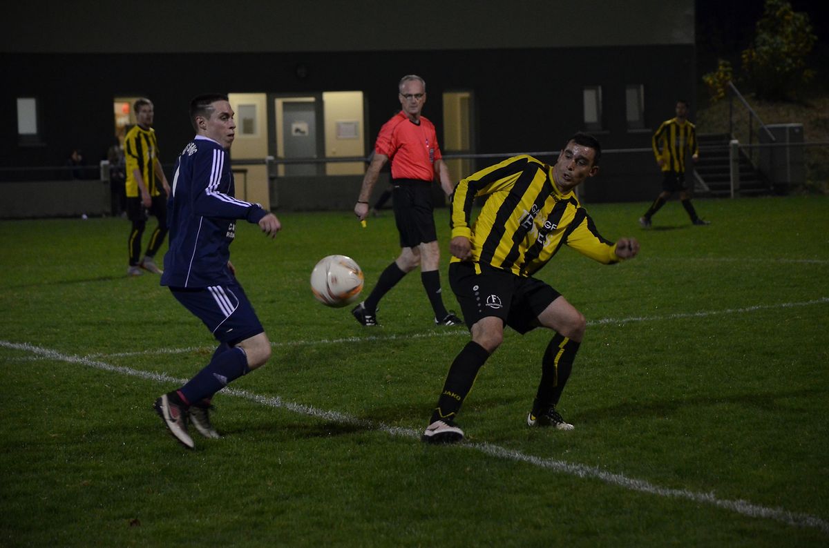 Useldange (en bleu) s'est défait (5-3) de Christnach-Waldbillig