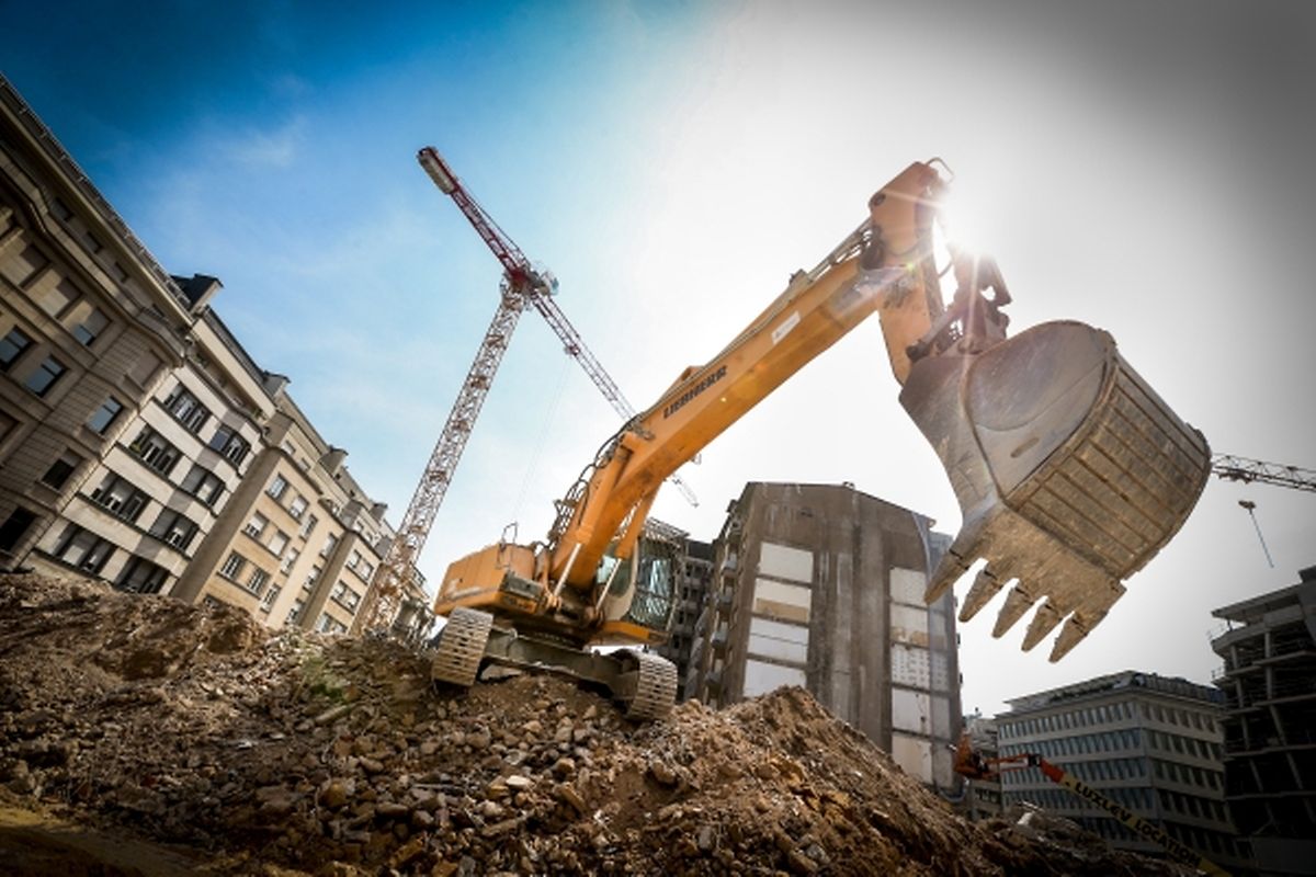 Nur das "Centre Hamilius" und das Haus auf Nummer 49, Boulevard Royal, stehen noch.