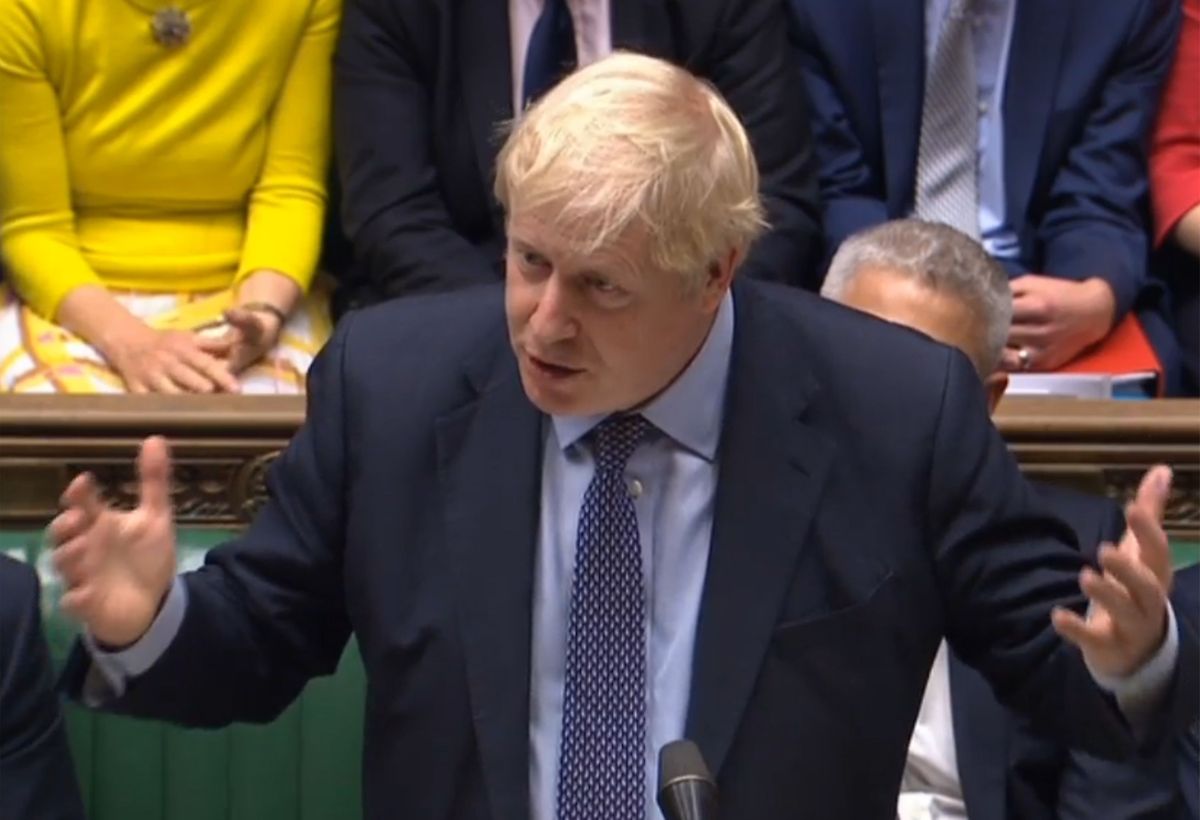 Boris Johnson verteidigte den in Brüssel ausgehandelten Deal vor dem Unterhaus - ohne Erfolg.