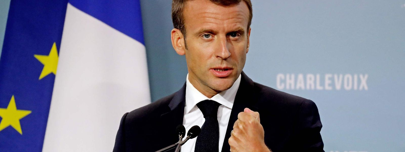 Emmanuel Macron acusou Trump de "incoerência" e "inconsistência"