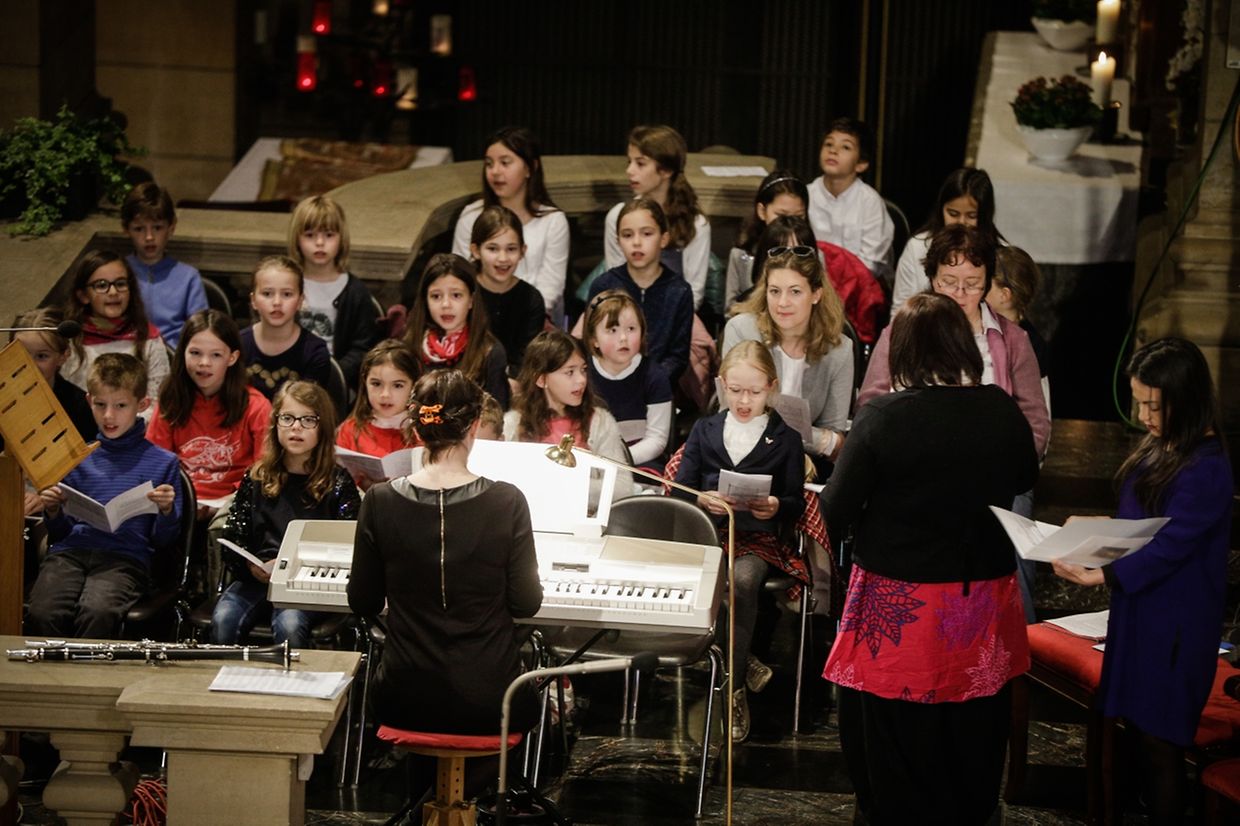 Messe für die Schulen von St.-Sophie.