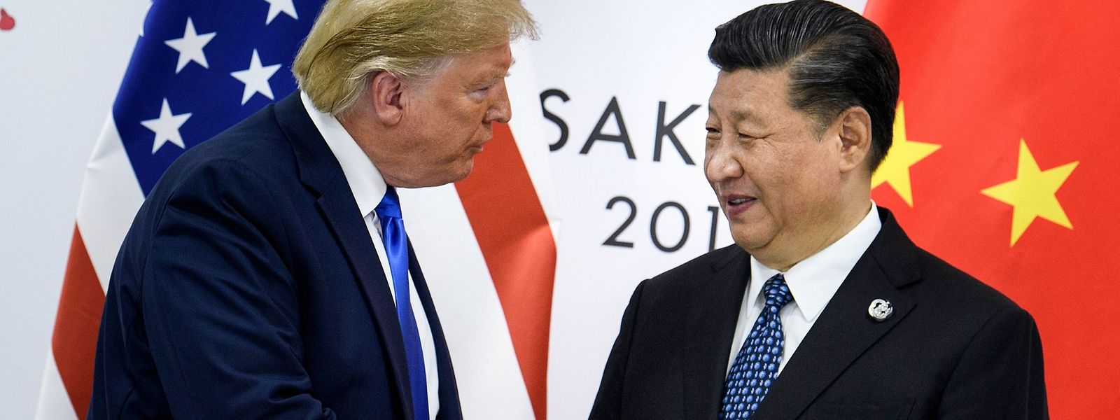 Neue Verbündete: Chinas Präsident Xi Jinping (r.) und US-Präsident Donald Trump.