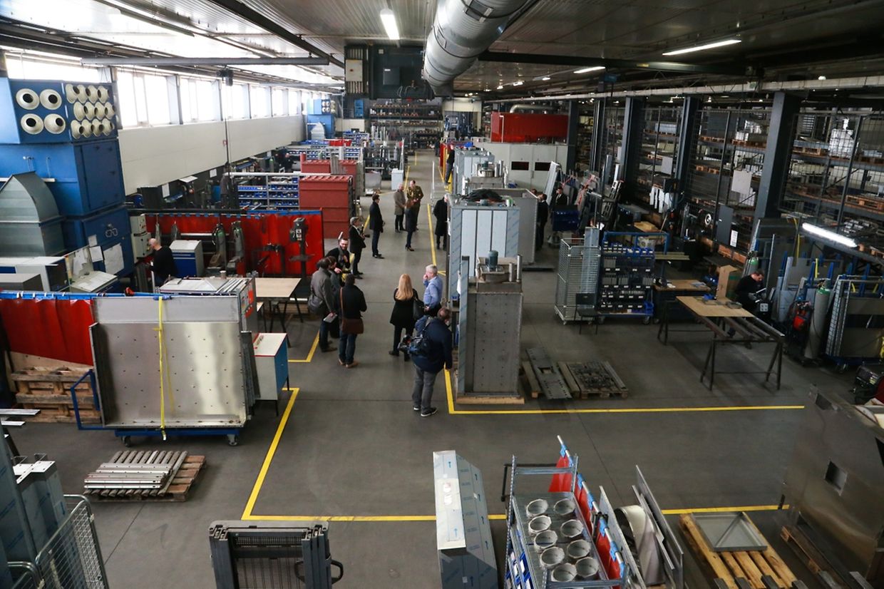 Das Unternehmen setzt ganz bewusst auf den Standort und das Label „Made in Luxembourg“. Die Produktionshalle in Strassen erstreckt sich über ganze 9 000 Quadratmeter. 