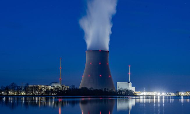 The Isar 2 reactor in Bavaria will be among the last remaining reactors shut down last month