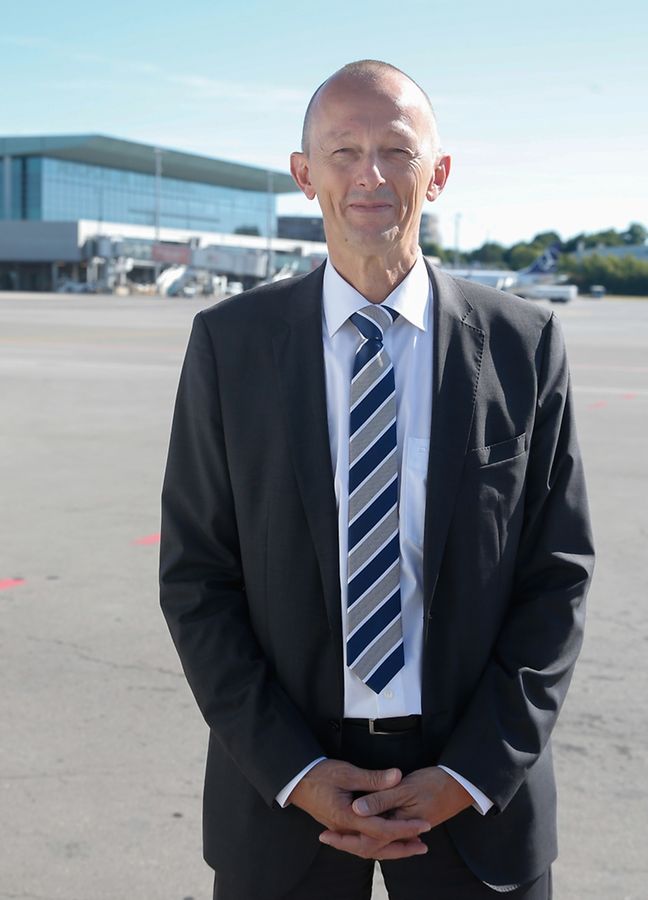Luxembourg Aeroport, Airport, Flughafen, Ouverture Terminal B, Johan Vanneste, Lux Airport, le 05 Juin 2017. Photo: Chris Karaba 