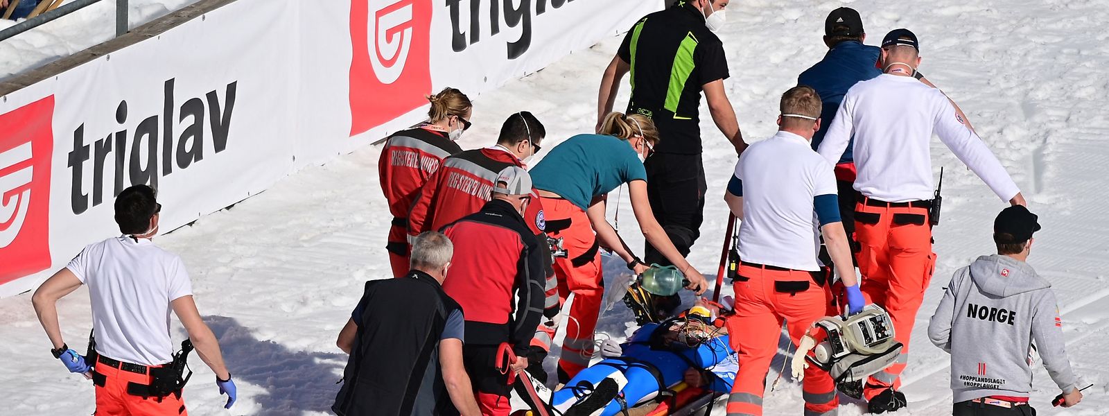 Der Notfalleinsatz endet erfolgreich.